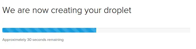 Creating Droplet Screen